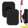 Replacement Velvet Earpad for Bang&Olufsen B&O Form 2 Headphone Velvet Ear Pad/Ear Cushion/Ear Cups/Ear Cover/Earpads Repair Par