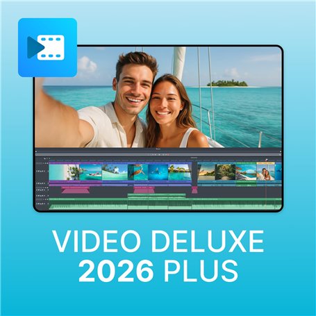MAGIX Video deluxe 2026 Plus: Le montage vidéo pour tous | Programme d'édition vidéo | Éditeur vidéo | pour Windows 10/11 PC | 1