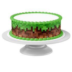 Ruban pour gâteaux Pixel Gras comestible - 4 pièces de 24cm x 5cm adapté aux gâteaux jusqu'à 30 cm à manger avec - décoration cr Ruban pour gâteaux Pixel Gras comestible - 4 pièces de 24cm x 5cm adapté aux gâteaux jusqu'à 30 cm à manger avec - décoration cr
