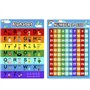 Bememo Alphabet Lettres Tableau et Chiffres 1-100 Graphique