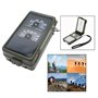 Outil Survie Compass Compact Avec Éclairage LED Outil en Plein Air pour Voyage