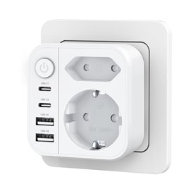 OUFUYU Prise Multiple 6-en-1