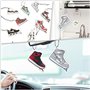 Guyode 8 Pièces Désodorisants pour Auto Interessant Parfum Voiture Sneakers Muster Dekoration Odeur Voiture Anhängerset S'appliq