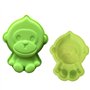 Dawwoti Singe Silicone Cake Moule Fondant Cake Decoration Bac À Glaçons De Cuisson Moule Chocolat pour Enfants Kids