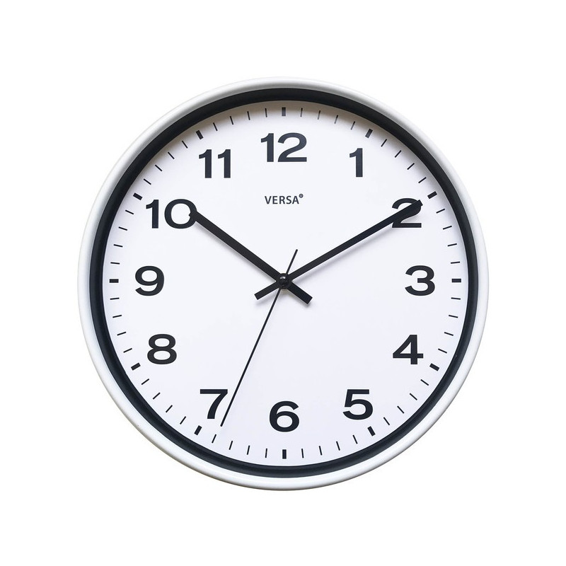 Horloge Murale (Ø 30 cm) Plastique