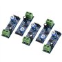 5PCS 5V - 12V Module Amplificateur Audio 200 Fois Gain LM386 Carte Amplificateur Audio Conseil Ampli Stéréo pour EK1236