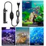 GERUI Réchauffeur d'aquarium 35 W/50 W (1 L-20 L) avec régulateur de température pour réservoirs de Poissons et d'aquarium avec