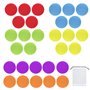30 marqueurs de tapis ronds