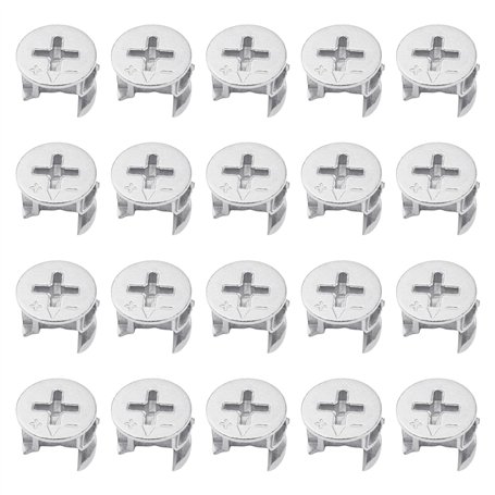 Lot de 20 serrures à cames pour connecteurs de meubles