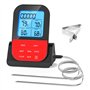 ANCLLO Thermomètre numérique à double sonde programmable sans fil étanche - Thermomètre de cuisine