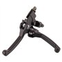 ANCLLO Levier de Frein d'embrayage en Aluminium Pliable Noir pour Guidon 22mm 110cc 125cc 140cc TTR 125cc SSR Xmotos Apollo 125