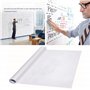 Jzhen Tableau Blanc Effaçable à Sec Rouleau Adhésif Multifonction Ardoise Effaçable (200 X 45cm)