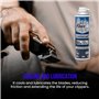 The Shave Factory Clippercare 5in1 Spray – Entretien efficace de la Tondeuse, Liquide de Refroidissement, Lubrifiant, Nettoyant,