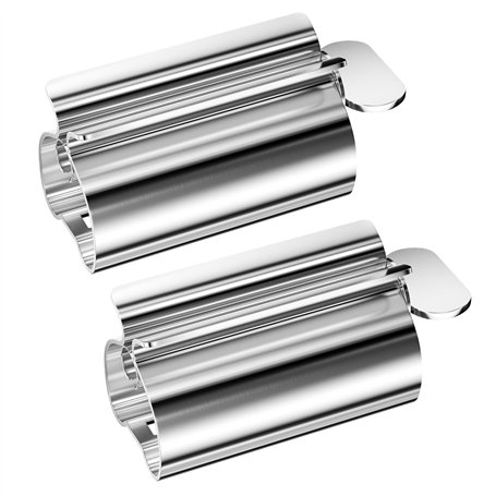 Relota 2 Pièces Presse Tube Dentifrice en Acier Inoxydable 304