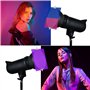 Dorglix Papier Vitrail, 20 Pièces Filtre Spot LED Autocollant Transparent Couleur, Filtre Photo, Filtres LED de Gradation de Lum