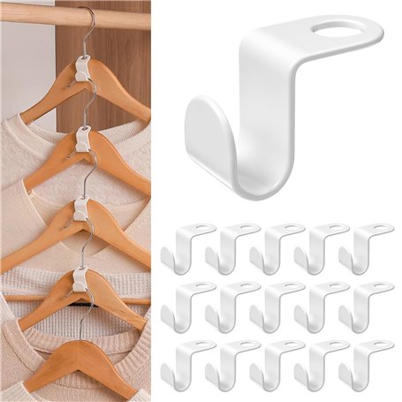 Magrimaxio 70 Pièces Crochet Cintre Gain de Place