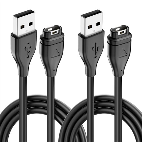 Lot de 2 Chargeur pour Garmin Montre