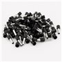 sourcingmap 100pcs 6mm2 Embout de Câble Embout de Câblage Cosse à Sertir électrique Fil Sertissage Borne Connecteur Terminal Bor