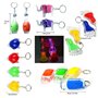 ZCOINS 12 Pièces Mini LED Lampes de Poche Keyring Kits de fêtes, Idéal pour Retour Cadeaux Sac Fillers Giveaway Lumières Décorat