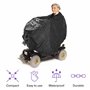 BRAMBLE Poncho Pluie pour Fauteuil Roulant/Cape Imperméable Scooter Protection Accessoires Handicapés