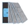 WANGCL Lot de 4 chiffons de nettoyage lavables compatibles avec IRobot Braava Jet M6