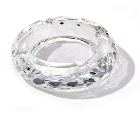 CDXHOME Cendrier en Verre Cristal