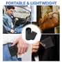 Lot de 2 Pochettes Anti RFID Clé Voiture Portable – Pochette en Fibre de Carbone – Protection Antivol Anti Piratage de Télécomma