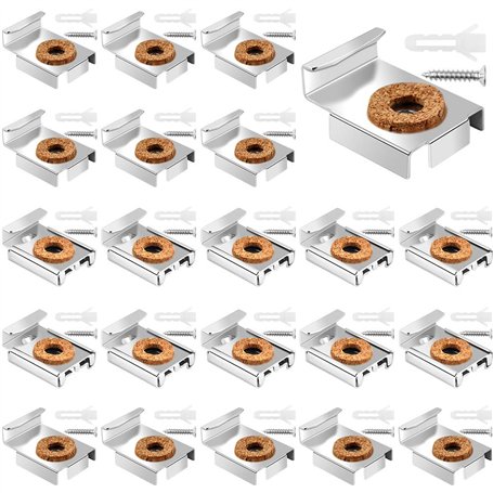 Dadabig 20PCS Fixation Miroir Lourd