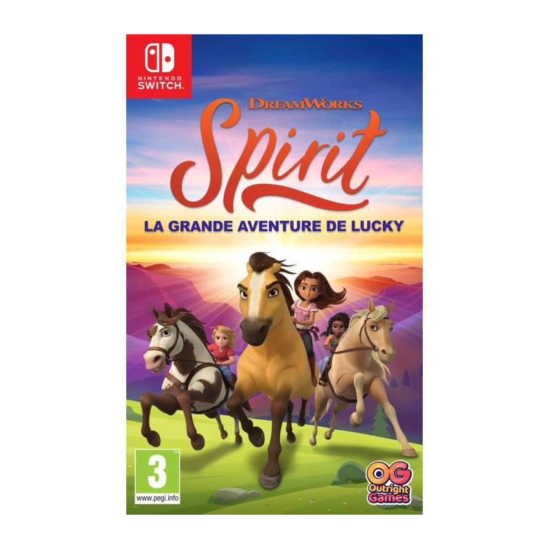 Jeu vidéo pour Switch Bandai SPIRIT - The Great Lucky Adventure