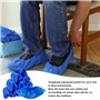 PRITOK Lot de 300 couvre-chaussures jetables antidérapants avec élastique - Imperméables et jetables - Taille universelle - Pour