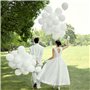 BELSVOR 50 Pièces Ballons, Ballons Anniversaire, 50PCS Ballons Blanc, Ballons Anniversaire pour Décorations Anniversaire/Mariage