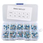 HALJIA 100 pcs 10 valeur Rm065 6 mm tondeuse potentiomètre assortis kit résistance variable avec Plastci Box