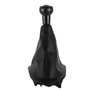DOMENICA 5 Vitesses Pommeau de Levier de Vitesse avec Soufflet Compatible pour Peugeot 207 307 308 CC