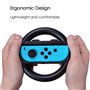 Jeux Switch Nintendo,Jeu Switch Mario Kart Controleurs de roues Joy-Con Racing Poignees pour Nintendo Design ergonomique Commuta