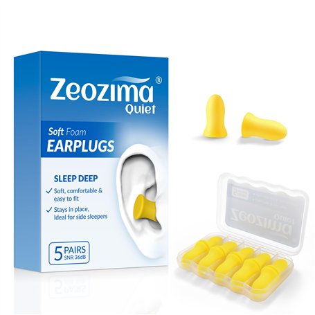 Zeozima Bouchon d'oreille - Protecteurs Auditifs Pro Double Densité 36dB
