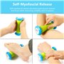 Balle de massage pour les pieds - Pour fasciite plantaire - Rouleau de massage musculaire et balles de massage des pieds
