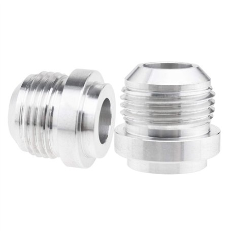 OTOTEC 2X AN10 Mâle Base Ronde en Aluminium à Souder sur Cellule de Réservoir Réfrigérant Remplacement pour Mazout