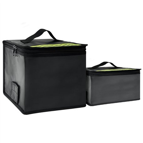 Lipo Safe Bag Lot de 2 sacs résistants au feu Six couches améliorées