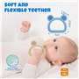 Silicone Jouet Dentition Bébé 3-12 Mois