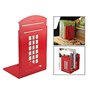Gearmax Une Paire Vintage Fashion British Style Londres Cabine téléphonique Kiosque Epicurant Bibliothèque Bureau Scolaire Etude