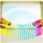 4PCS Mini Rainbow Ring Ressorts Magiques Idéal pour Tous Les Enfants