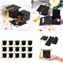 30 Pièces Boîtes de Bonbons de Graduation, Graduation Hat Shaped Gift Box, Casquette de Bonbons Graduation, Boîte de Bonbons de