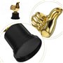Wxinsheng Mini Trophée Golden Thumb,4 PCS Trophée en Plastique avec Pouce doré,pour La CéRéMonie De Remise des Prix,Les Prix De 