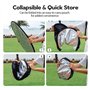 Fotopro Réflecteur de photographie 2 en 1 pliable avec sac et réflecteur de lumière pour studio photo et prise de vue en plein a