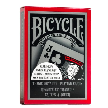 Bicycle- Tragic Royalty Deck Creatives Cars Jeu de 54 Cartes à Jouer et à Collectionner & Magie