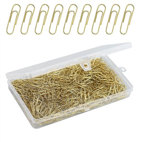 Lot de 450 trombones de bureau