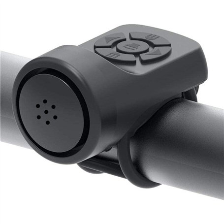 Sonnette de vélo électrique - Alarme antivol - 120 dB - Avec 4 modes sonores - Rechargeable par USB - Pour enfants et adultes