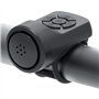 Sonnette de vélo électrique - Alarme antivol - 120 dB - Avec 4 modes sonores - Rechargeable par USB - Pour enfants et adultes
