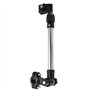 Alomejor Porte-Parapluie rétractable en Acier Inoxydable réglable vélo Support de Cadre de Parapluie rétractable pour fauteuils
