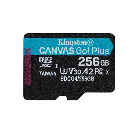 Carte Mémoire Micro SD avec Adaptateur Kingston SDCG4/256GBSP 256 GB
